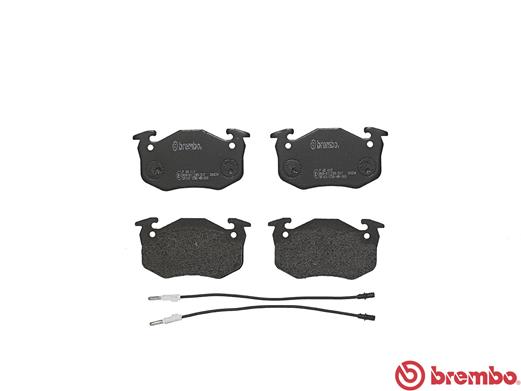 A.B.S. P 68 015 BREMBO Bremsbelagsatz, Scheibenbremse